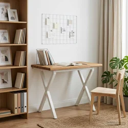 vidaXL 90 x 55 x 75 cm Masiven les akacije Bela Pravokotna