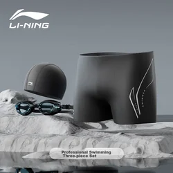 Li-Ning Muški set za plivanje, 3 dela, Crni