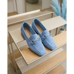 Squareonline Ženske mokasine Blue Elegance, Plave