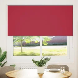 Rolo zavjesa Blackout crvena 150x150 cm Širina tkanine 146,6 cm