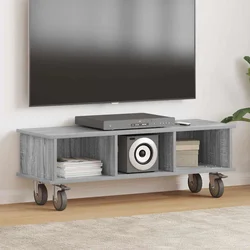 TV stalak Siva Sonoma 100 x 35 x 35 cm Konstruirano drvo