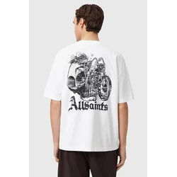 Bombažna kratka majica AllSaints PANHEAD