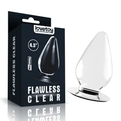 Lovetoy Analni čep, Providni, 11.5cm