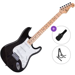 SX SST/ASH Basic SET Transparent Black Električna kitara