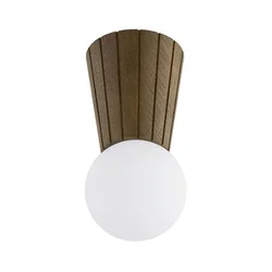 Argon 8974 - Stropno svetlo za kupatilo VOLANTE 1xG9/6W/230V IP44 prečnik 12 cm braon