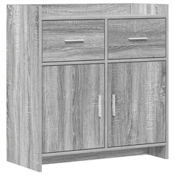 Kreveta Siva Sonoma 75 x 36 x 80 cm Konstruirano drvo