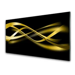 tulup.si Steklena slika Abstrakcija graphics 100x50 cm 2 obešalnika