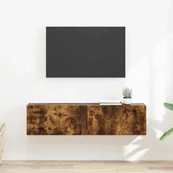TV zidni ormar Zidne 2 pcs Dimljeni hrast 60 x 31 x 29,5 cm
