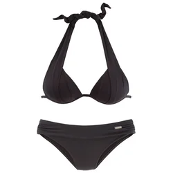 LASCANA Bikini, črna