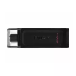 KINGSTON USB-C flash DT70/256GB 256GB DataTraveler crni