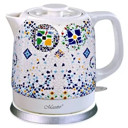 MAESTRO Keramični električni grelnik vode MOZAIKA 1,5 l 1200 W | MR-068