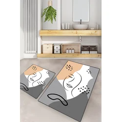 Lessentiel Maison Set 2 prostirke za kupatilo Šareni