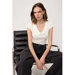 Trendyol Milla Ženska bluza, Krem