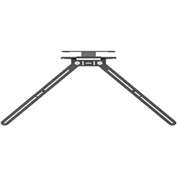 LOGITECH TV nosač + nosač za video bar-ove do 63 crni