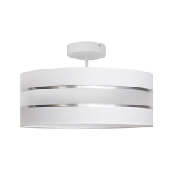 Luster na stalku HELEN 3xE27/15W/230V bela/sjajni hrom