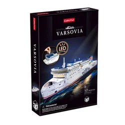 Puzzle Cubic Fun 3D Puzzle - Potniški Vlak Varšava