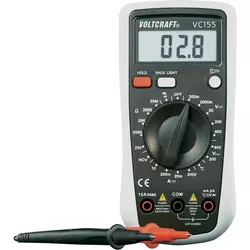 Voltcraft digitalni multimeter VC155, 2.000 digitov, CAT III600 V