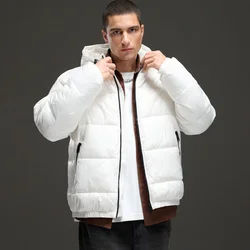 Cropp - Prošivena puffer jakna s kapuljačom - white
