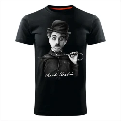 MAJICE BRE Muška majica CHAPLIN 03 crna