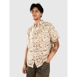 Passenger Chill Textured Short Sleeve Shirt elemental geo birch