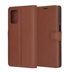 Futrola Techsuit Leather Folio za Motorola Moto G55 – Smeđa KP37012