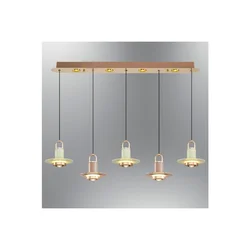 Opviq luster Marina 2821-5AS-28, LED 38 W, višebojni