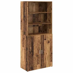 Highboard Staro drvo 80 x 42,5 x 185 cm Konstruirano drvo