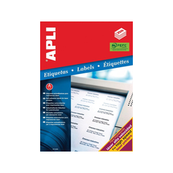 APLI Label, za laserske tiskalnike, 210x297 mm, APLI, 250 etiket/pak.
