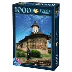 D-TOYS Puzzle Samostan Sucevita, Rumusko 1000 kosov