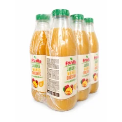Fruvita Jabuke, Mango, Breskve & Ništa više 0,80l x 6 kom XXL