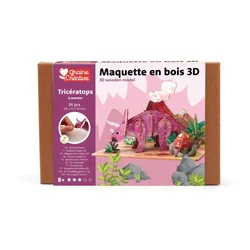 GRAINE CREATIVE Leseni 3D model Triceratops