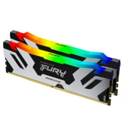 KINGSTON DIMM DDR5 48GB (2x24GB kit) 7200MTs KF572C38RSAK2-48 FURY Renegade Silver RGB XMP