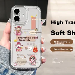 Yingkaida Maska za mobilni telefon iPhone 17, Šarena