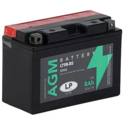 LANDPORT-moto 12V 8AH crni +L