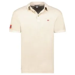 GEOGRAPHICAL NORWAY Majica kratak rukav polo kars db beige men 254 M