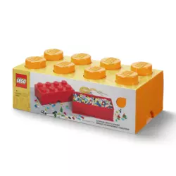 LEGO spremnik Brick 8 40041760 narančasti