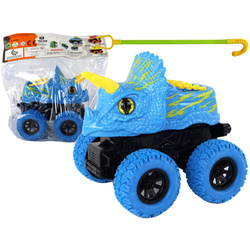 shumee Gumijasta kolesa za terensko vozilo Triceratops Pusher modra