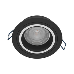 Eglo 900764 - LED RGBW prigušiva ugradna svetiljka CAROSSO-Z 4,7W/230V crna