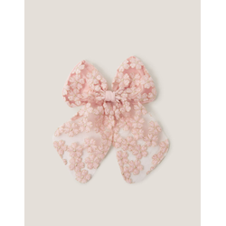 Monsoon Children Mašna za kosu Lace Long Bow, Roze