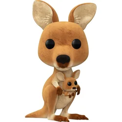 Vinilna figurica Funko Pop! Australian Animals – kenguru (Flocked) #112