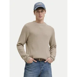 JACK & JONES Pulover JJEDover  bež