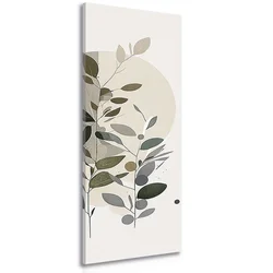 Slika boho rastline z vzorcem - 45x135