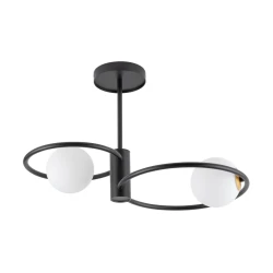 Luster na šipci AQUA 2xG9/12W/230V crna