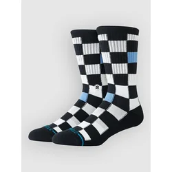 Stance Chef Check Crew Socks black