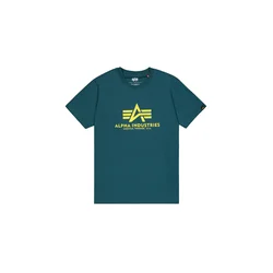 ALPHA INDUSTRIES Majica rumena/petrol