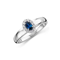 DIAMANT LETERNEL Prstan srebrna