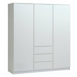 Ormar LIMFJORDEN 180x200 kombi bela