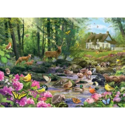 Gibsons - Puzzle Woodland Glade - 1 000 kosov