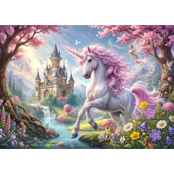 Cherry Pazzi - Puzzle Dežela enorogov - 300 kosov