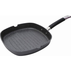 Bergner BGMP-3287-BK MasterPro Home Editon grill tava, crna, 28 cm